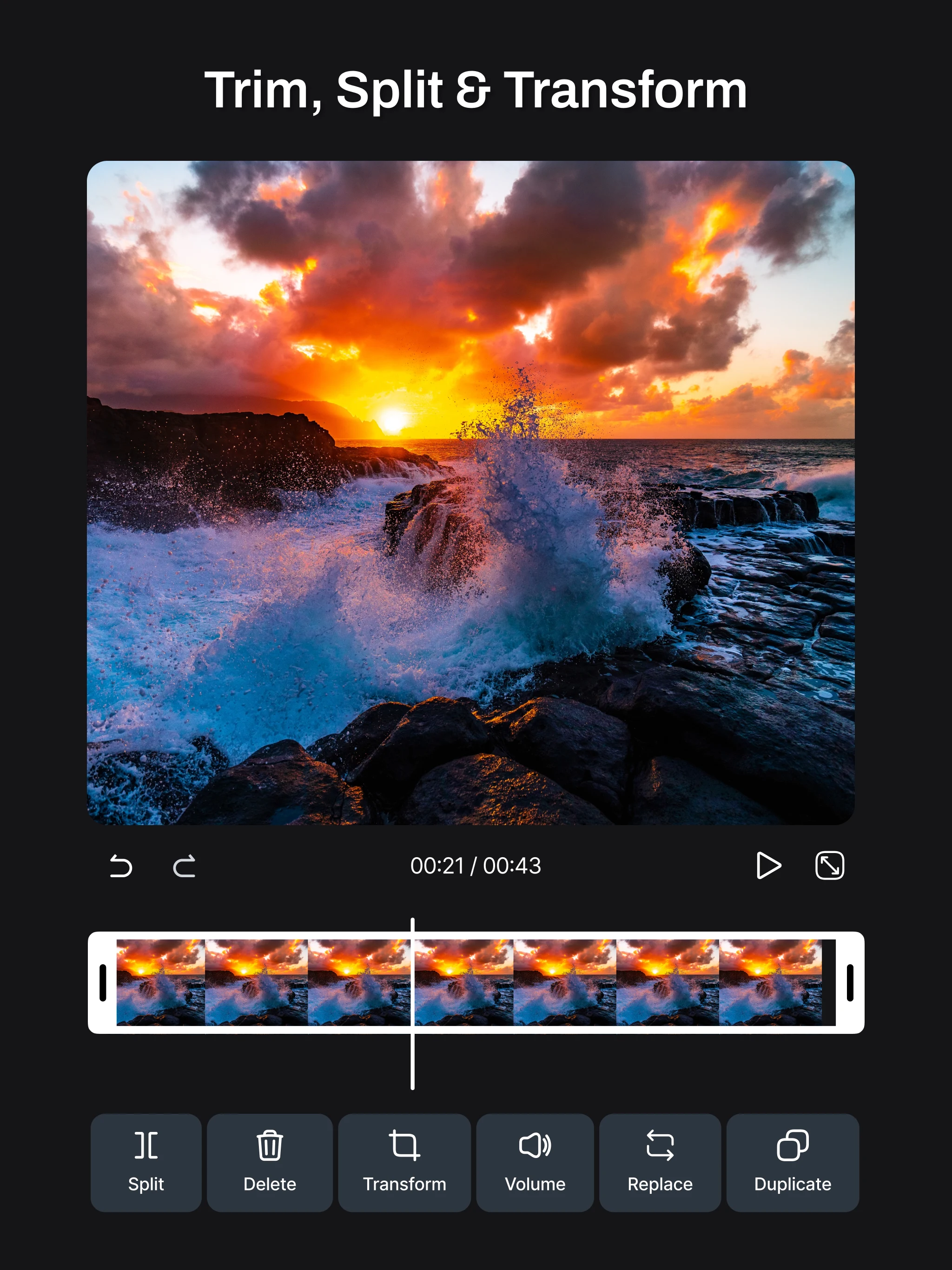 Video Editor & Maker - VidArt screenshot