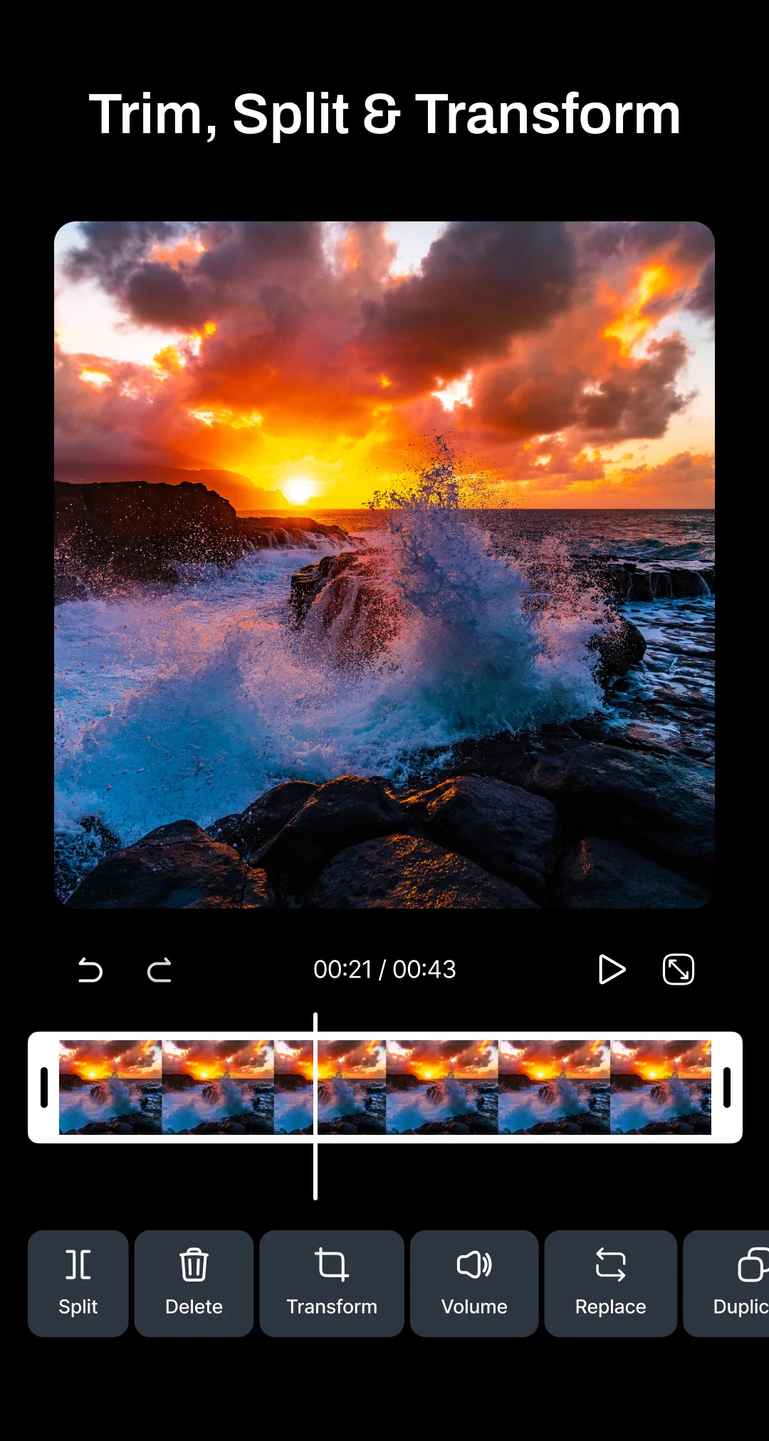 Video Editor & Maker - VidArt screenshot
